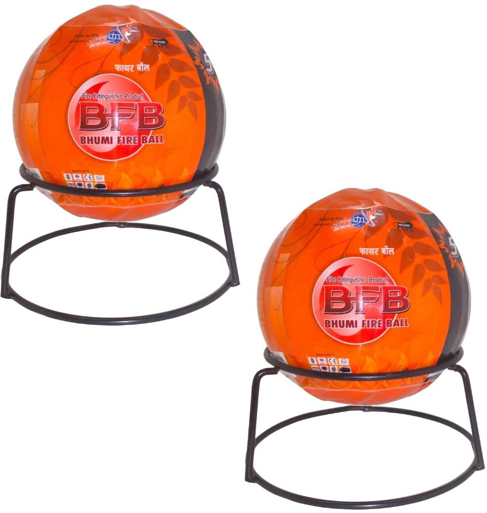 Fire Extinguisher Ball Self Activate Reaction Time 3-5 sec Fast Sensors PKF-02 Fire Extinguisher Mount-image-35