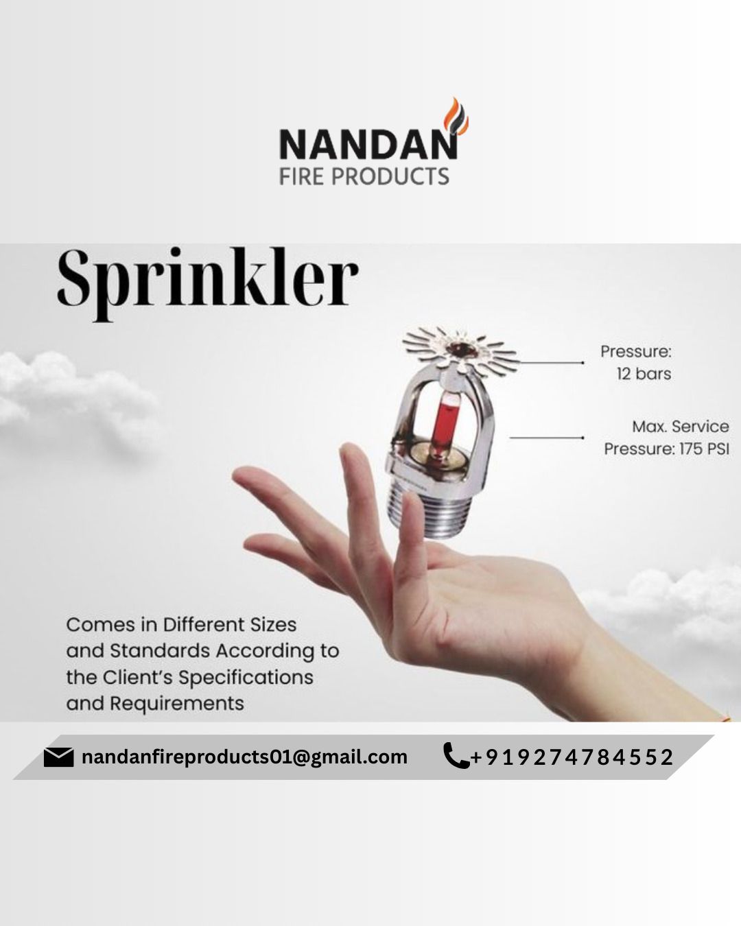 nandan fire Product Sequence Fire Extinguisher Mount-picture-10