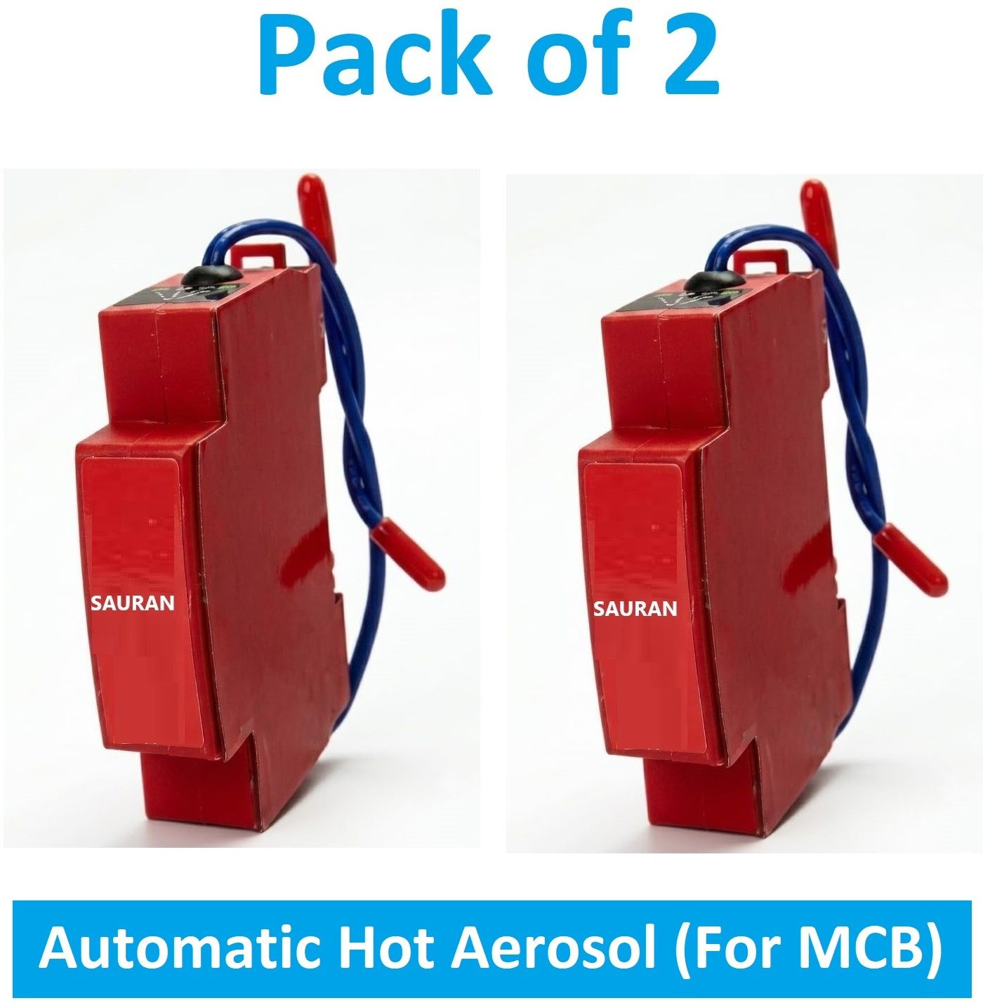 sauran Pack of 2 Hot Aerosol Automatic Fire Suppression System for Electrical AHA10.2 Fire Extinguisher Mount-picture-28