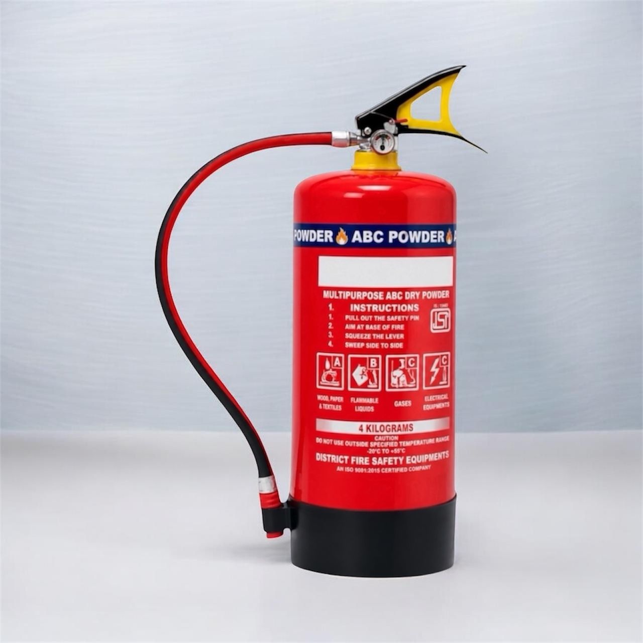 Multipurpose Fire Extinguisher ABC 4 KG for Home Fire Safety Fire Extinguisher Mount-image-41