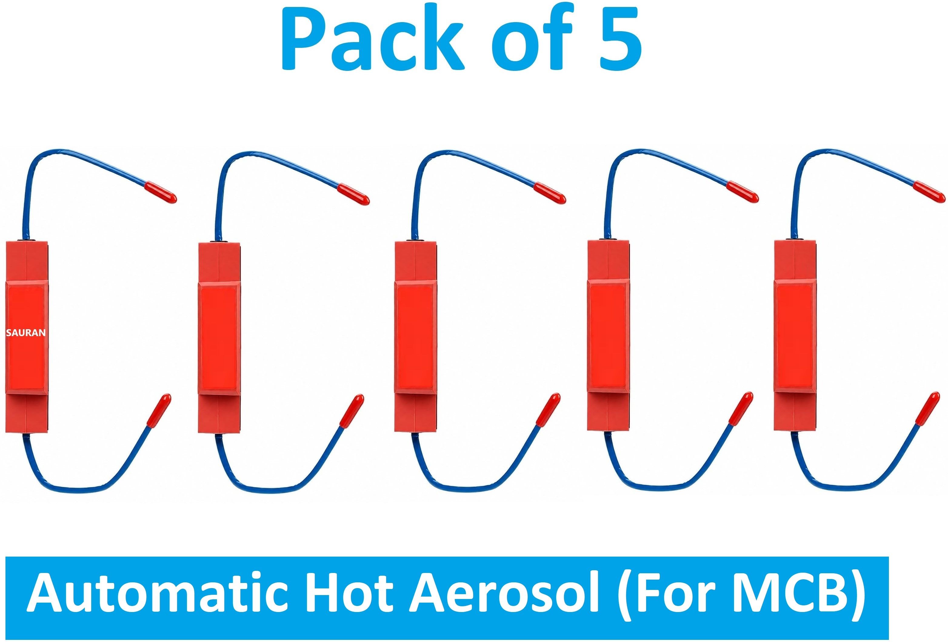 sauran Pack of 5 Hot Aerosol Automatic Fire Suppression System for Electrical AHA7.3 Fire Extinguisher Mount-picture-15