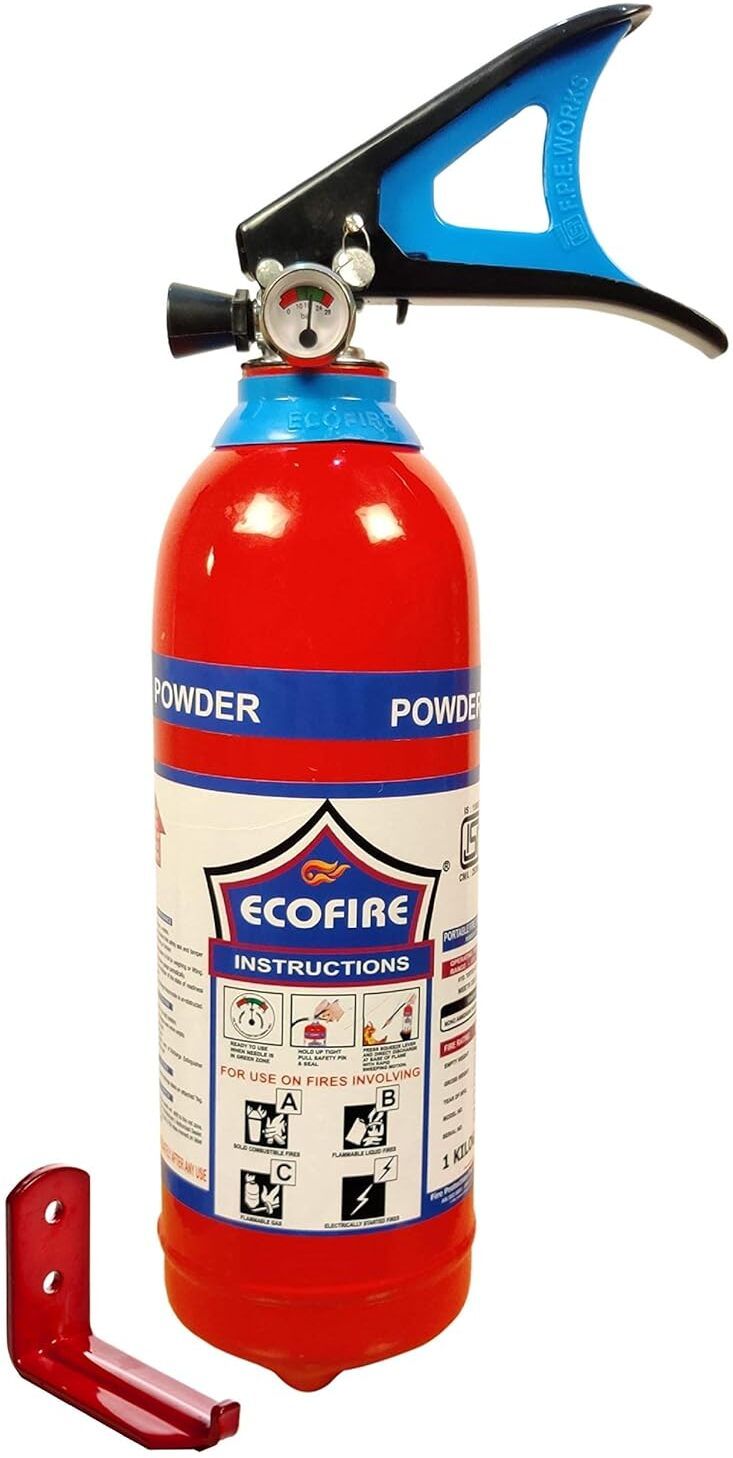 eco fire ISI Certified Multi-Purpose ABC Dry Powder Type Fire Extinguisher Mount-picture-10