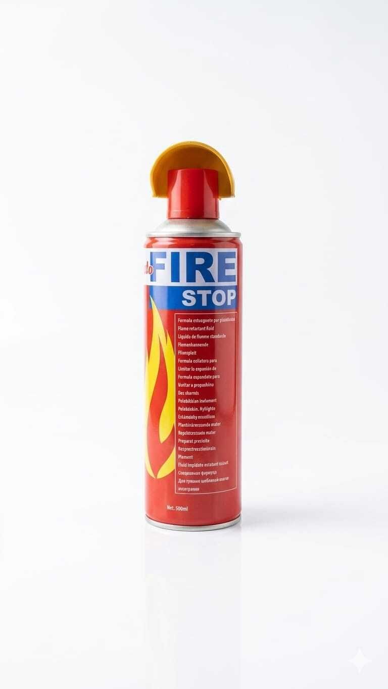 Fire Stop Fire Extinguisher Spray - Portable Fire Suppressant Fire Extinguisher Mount-image-44