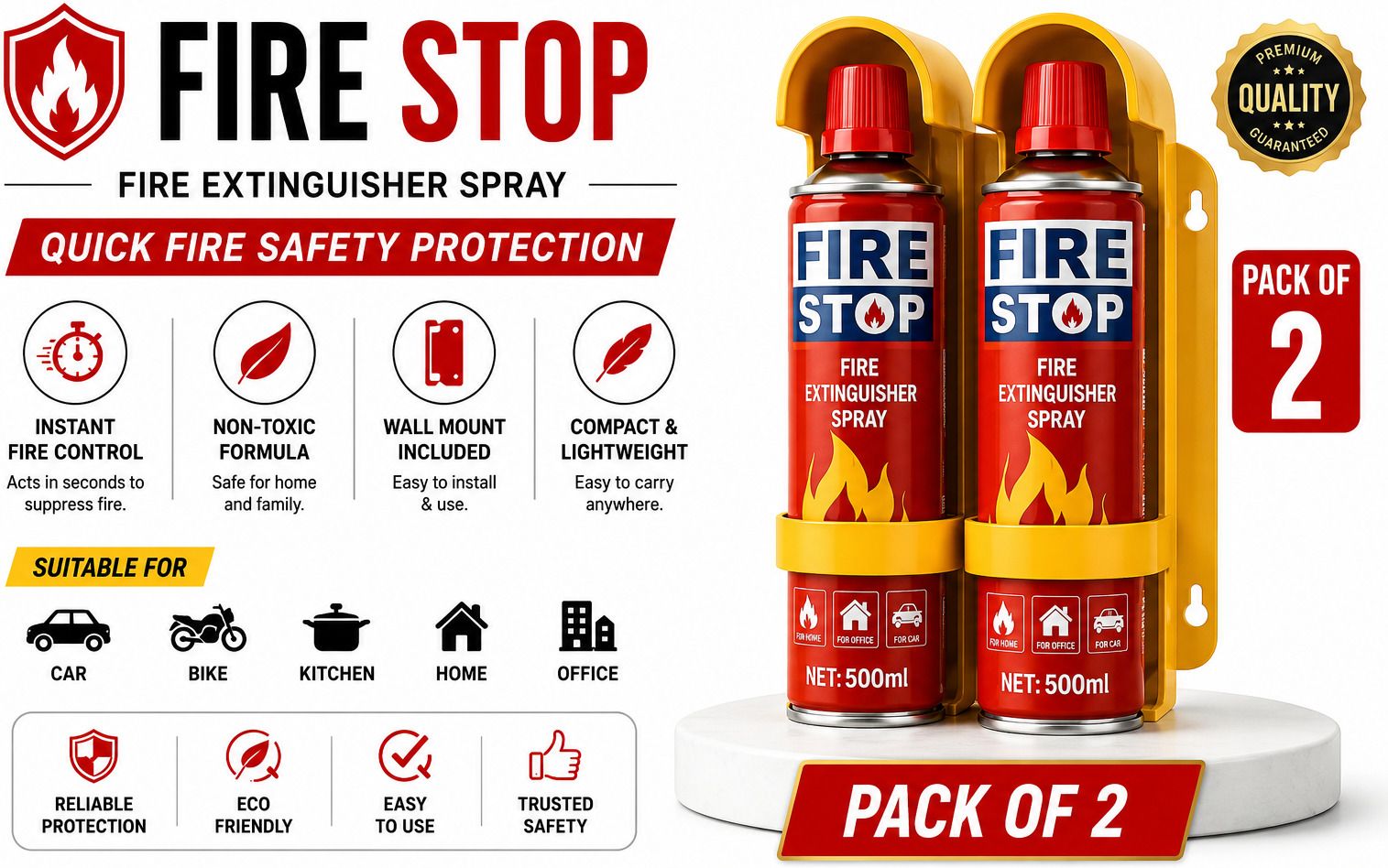 SG-FS02 Fire Extinguisher Mount-image-34