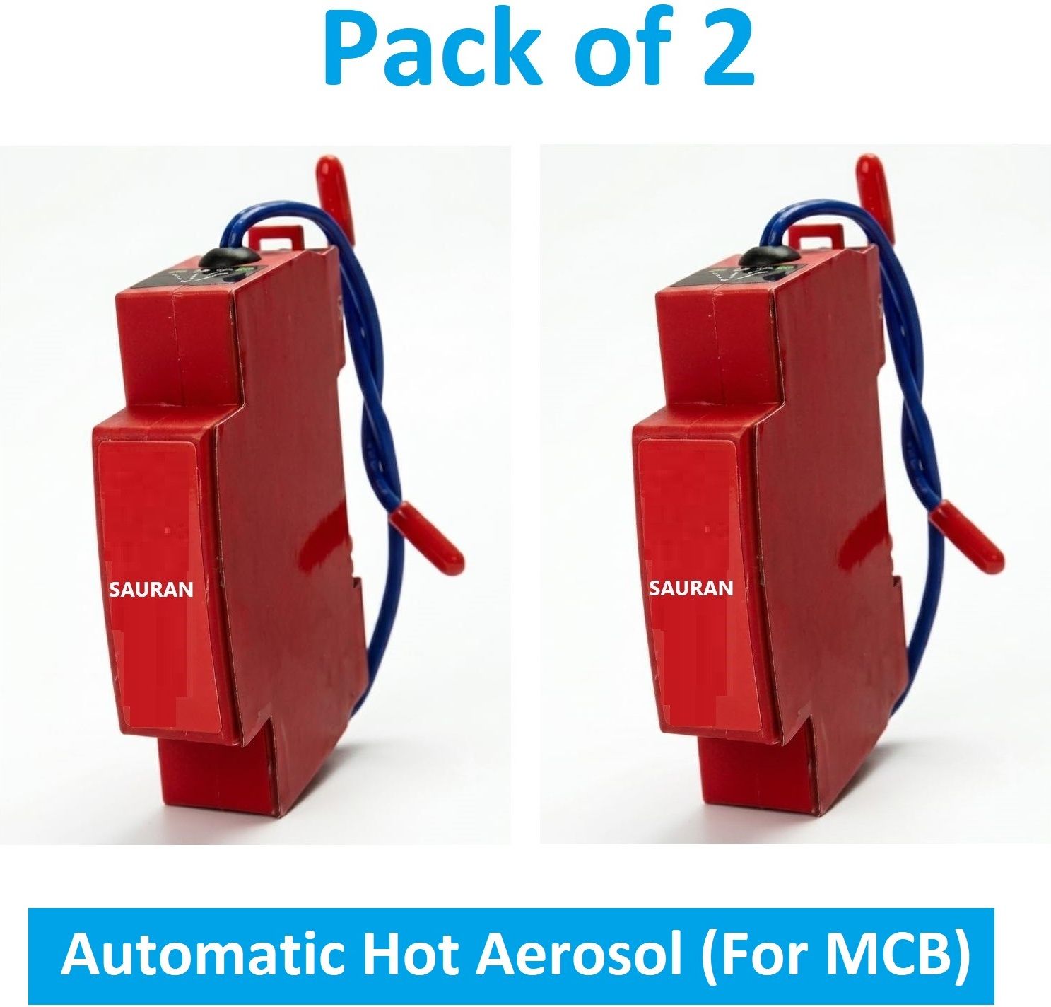 sauran Pack of 2 Hot Aerosol Automatic Fire Suppression System for Electrical AHA14.2 Fire Extinguisher Mount-picture-21