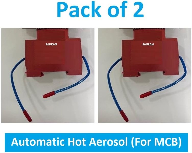 sauran Pack of 2 Hot Aerosol Automatic Fire Suppression System for Electrical AHA8.2 Fire Extinguisher Mount-picture-14