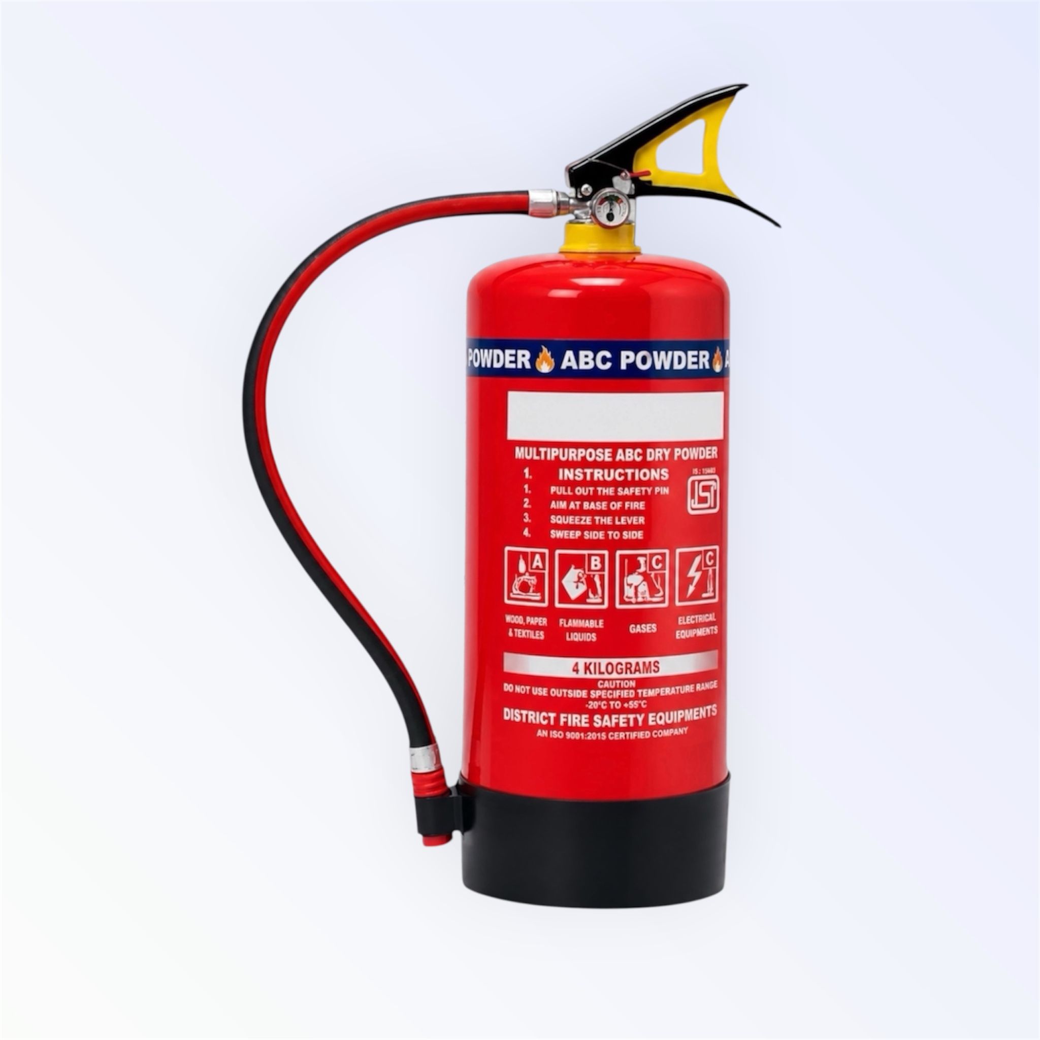 Best Quality ABC Dry Powder Fire Extinguisher 4 KG Fire Safety Fire Extinguisher Mount-image-44