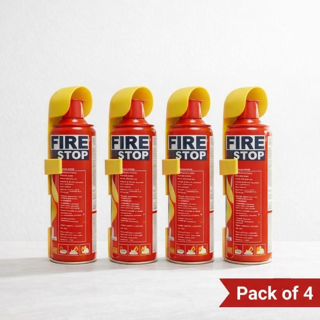 Portable Fire Extinguisher Spray 500ml Each Pack of 4 Safety Kit Fire Extinguisher Mount-image-19