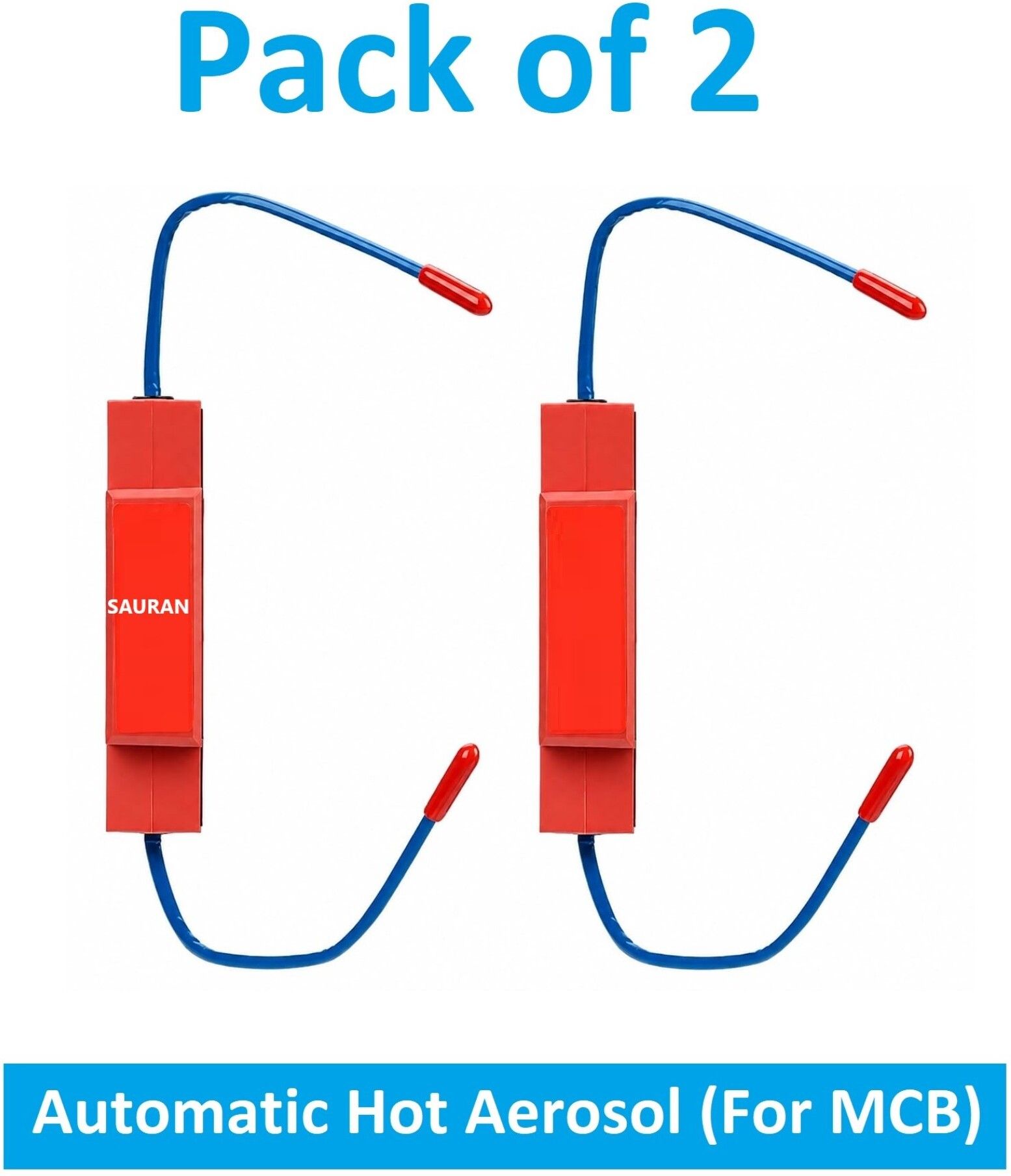 sauran Pack of 2 Hot Aerosol Automatic Fire Suppression System for Electrical AHA18.2 Fire Extinguisher Mount-picture-22