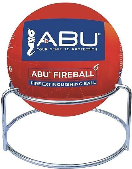 Fire Ball Standard Size 152 mm Diameter with Steel Stand - Pack of 1 Fire Extinguisher Mount-image-31