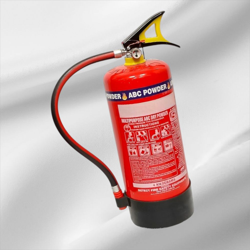 4 Kg ABC Fire Extinguisher ISI Certified for Industrial & Office Use Fire Extinguisher Mount-image-15