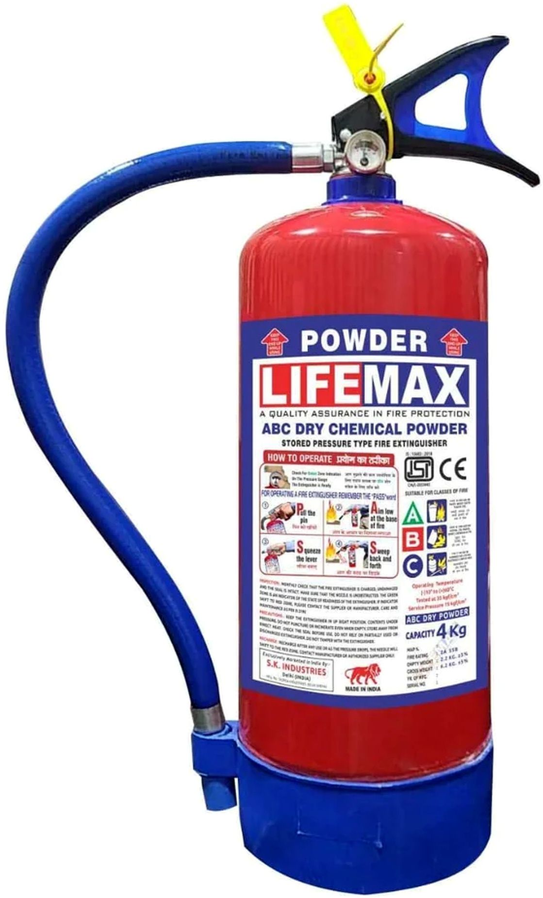 agni bizz DRY CHEMICAL POWDER Fire Extinguisher Mount-picture-18