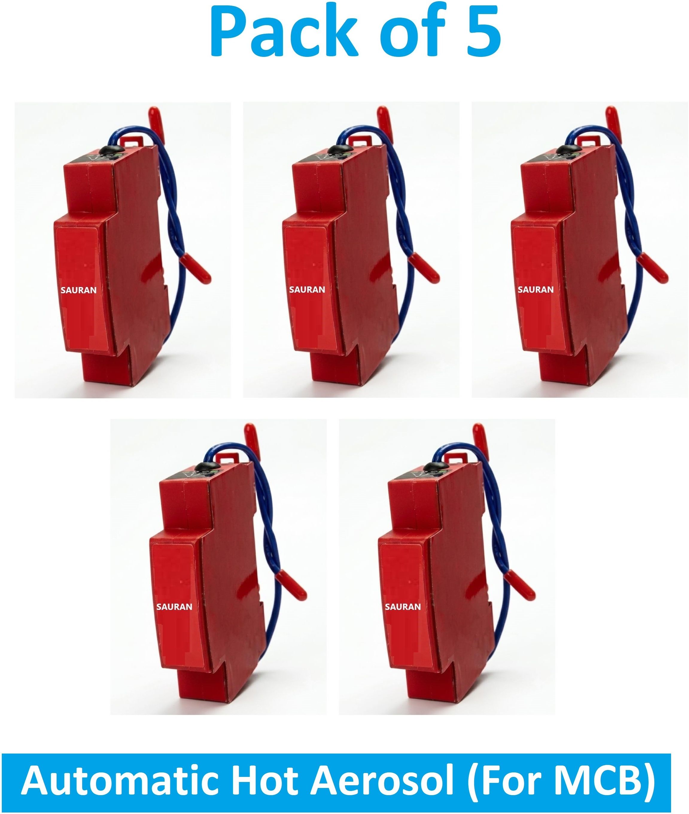 sauran Pack of 5 Hot Aerosol Automatic Fire Suppression System for Electrical AHA14.3 Fire Extinguisher Mount-picture-20