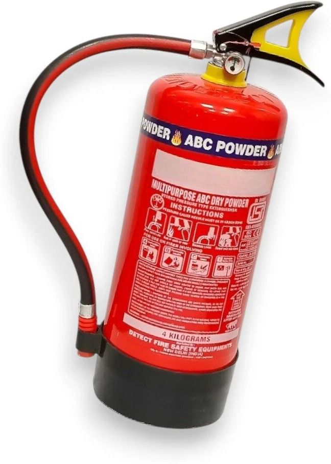 4kg ABC Dry Powder Fire Extinguisher – ISI Marked, Portable Safety Solution Fire Extinguisher Mount-image-12