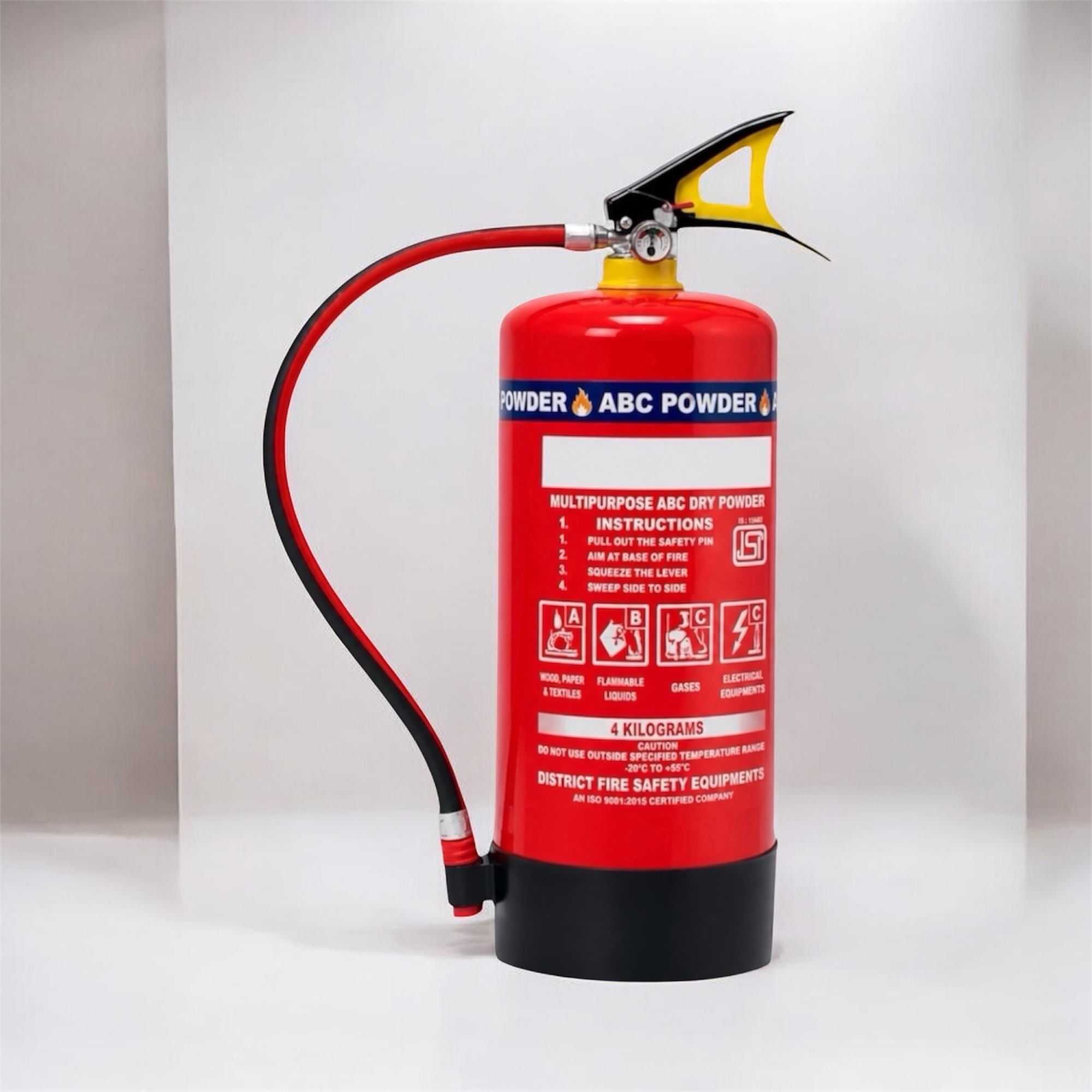 Dry Powder Fire Extinguisher ABC 4 Kg for Professional Safety Needs Fire Extinguisher Mount-image-42