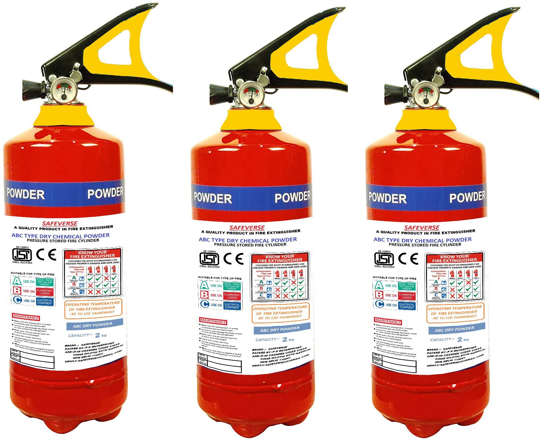 ABC-2KG-3 Fire Extinguisher Mount-image-39