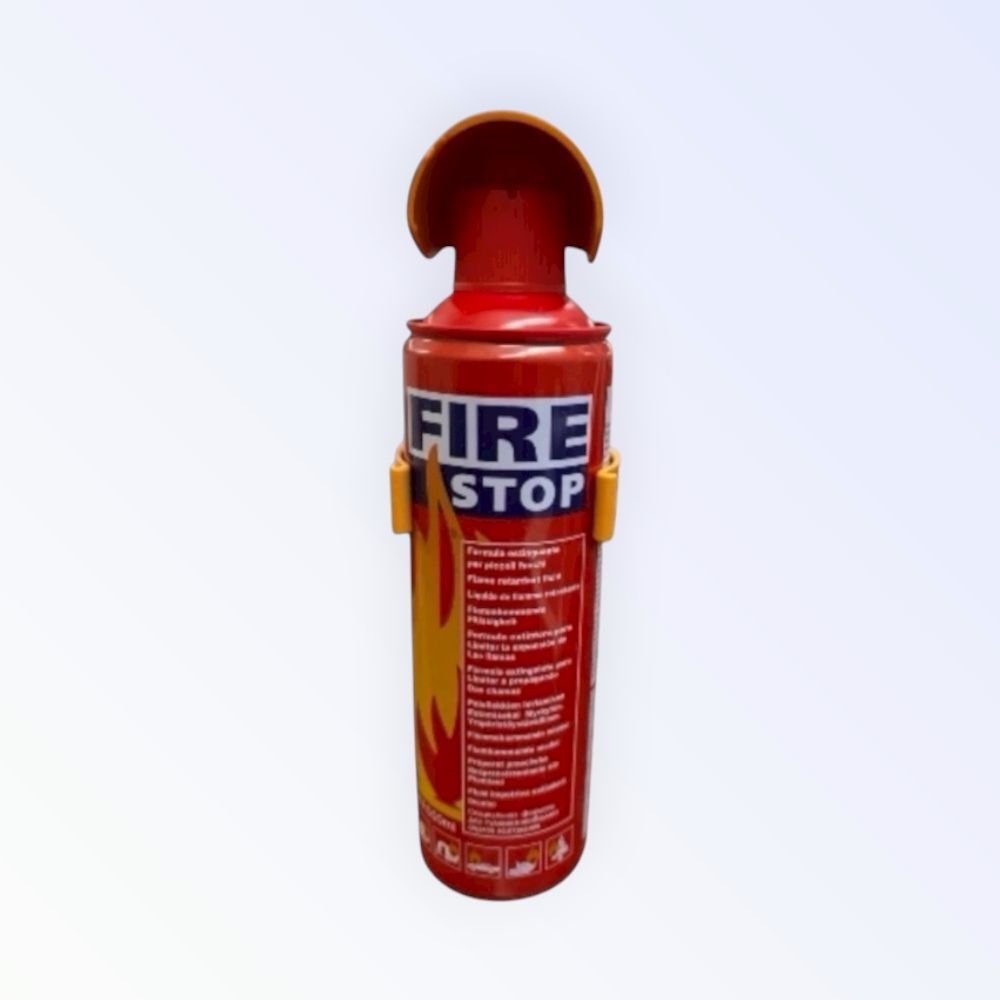 Fire Stop 500ml Spray Instant Fire Extinguisher for Home & Travel Safety Fire Extinguisher Mount-image-24