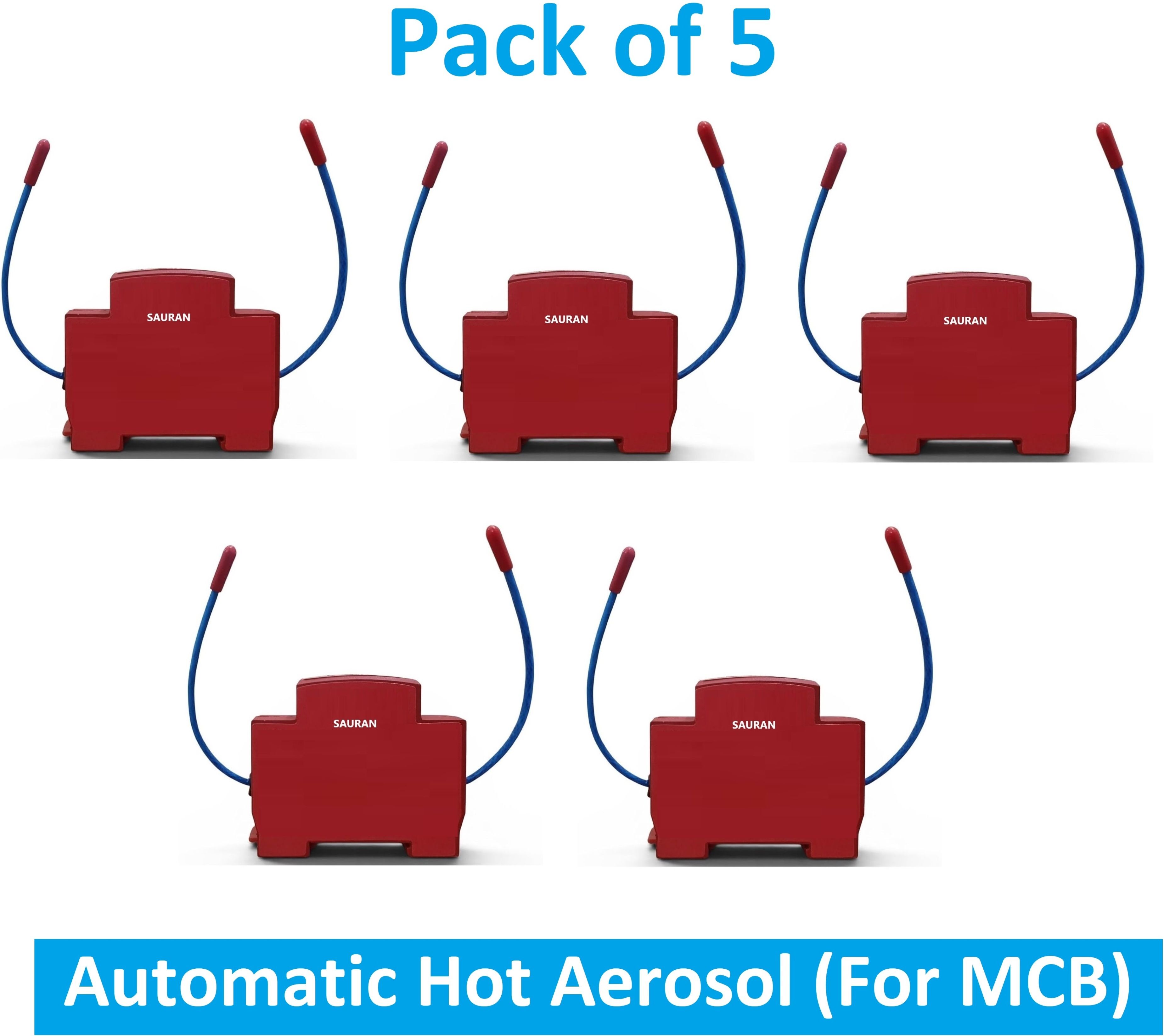 sauran Pack of 5 Hot Aerosol Automatic Fire Suppression System for Electrical AHA17.3 Fire Extinguisher Mount-picture-18