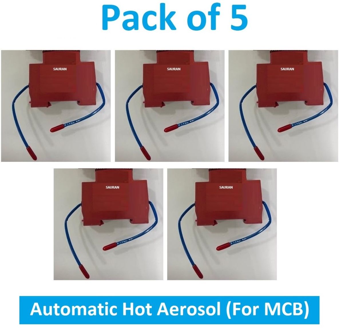 sauran Pack of 5 Hot Aerosol Automatic Fire Suppression System for Electrical AHA21.3 Fire Extinguisher Mount-picture-31