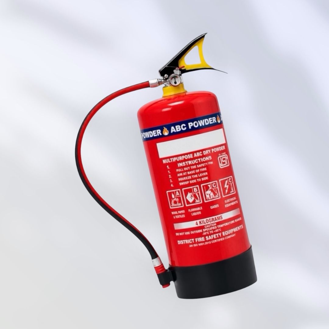 agniraksha 4 KG ABC Fire Extinguisher for Office Shop School Protection Fire Extinguisher Mount-picture-15