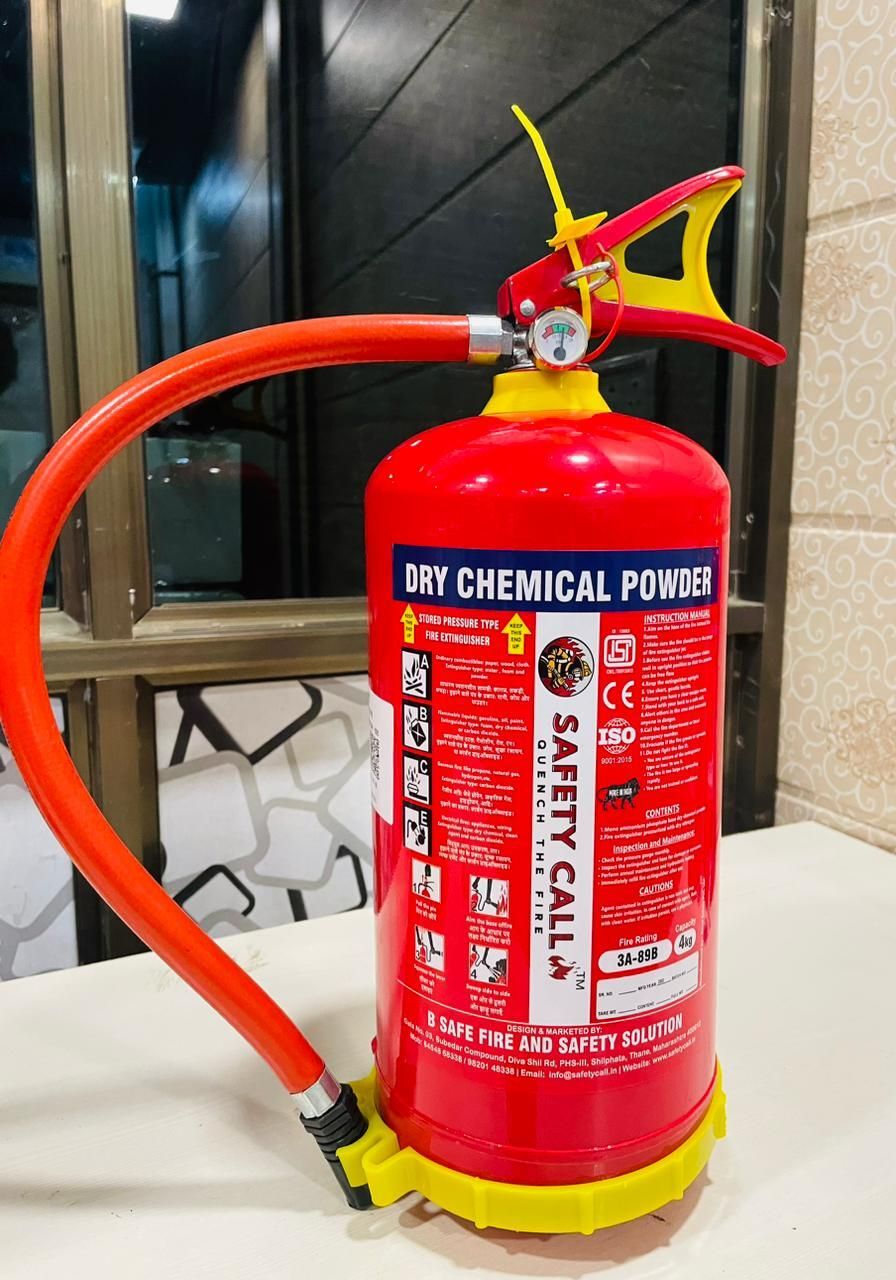 B Safe 4kg-ABC Dry Chemical Powder MAP-Stored Pressure Fire Extinguisher Mount-image-30