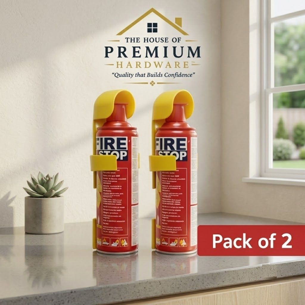Portable Fire Extinguisher Spray 500ml Each Pack of 2 Car Home Safety Kit Fire Extinguisher Mount-image-5