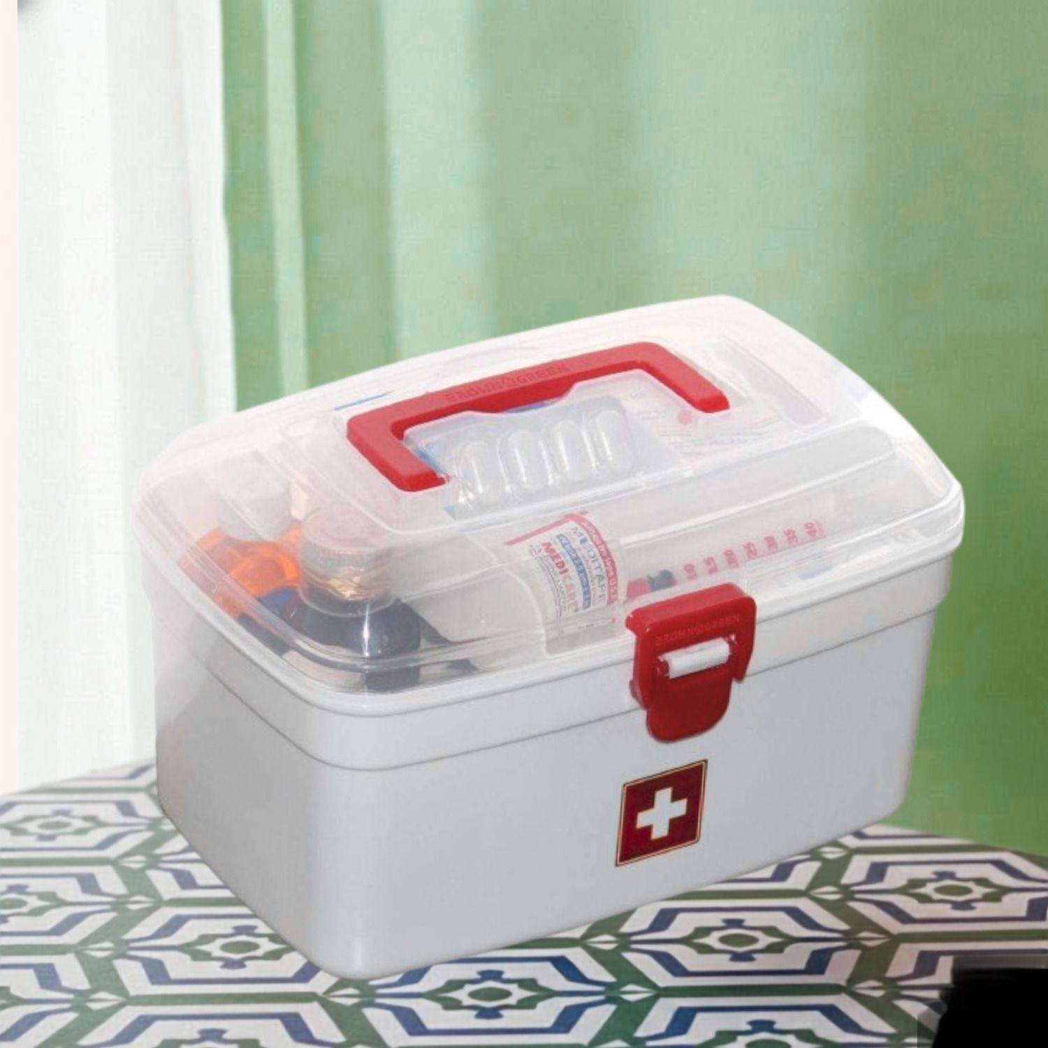 7 DAYS Multi-purpose health care family emergency portable medicine storage box_a207 Pill Box-image-42