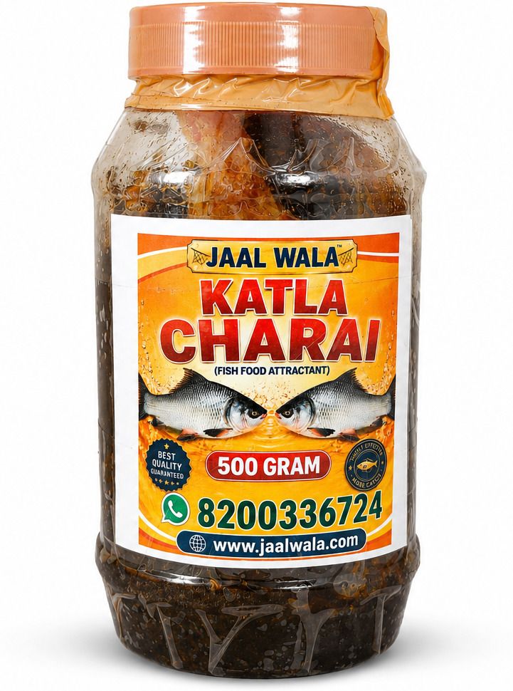 jaal wala Katla Charai Fish Food Attractant Paste – High Performance Fishing Bait (500g) Scent Fish Bait-picture-17