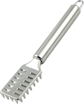 fabscollection Stainless Steel Fish Scale Remover Scraper Fish Scaler-picture-46