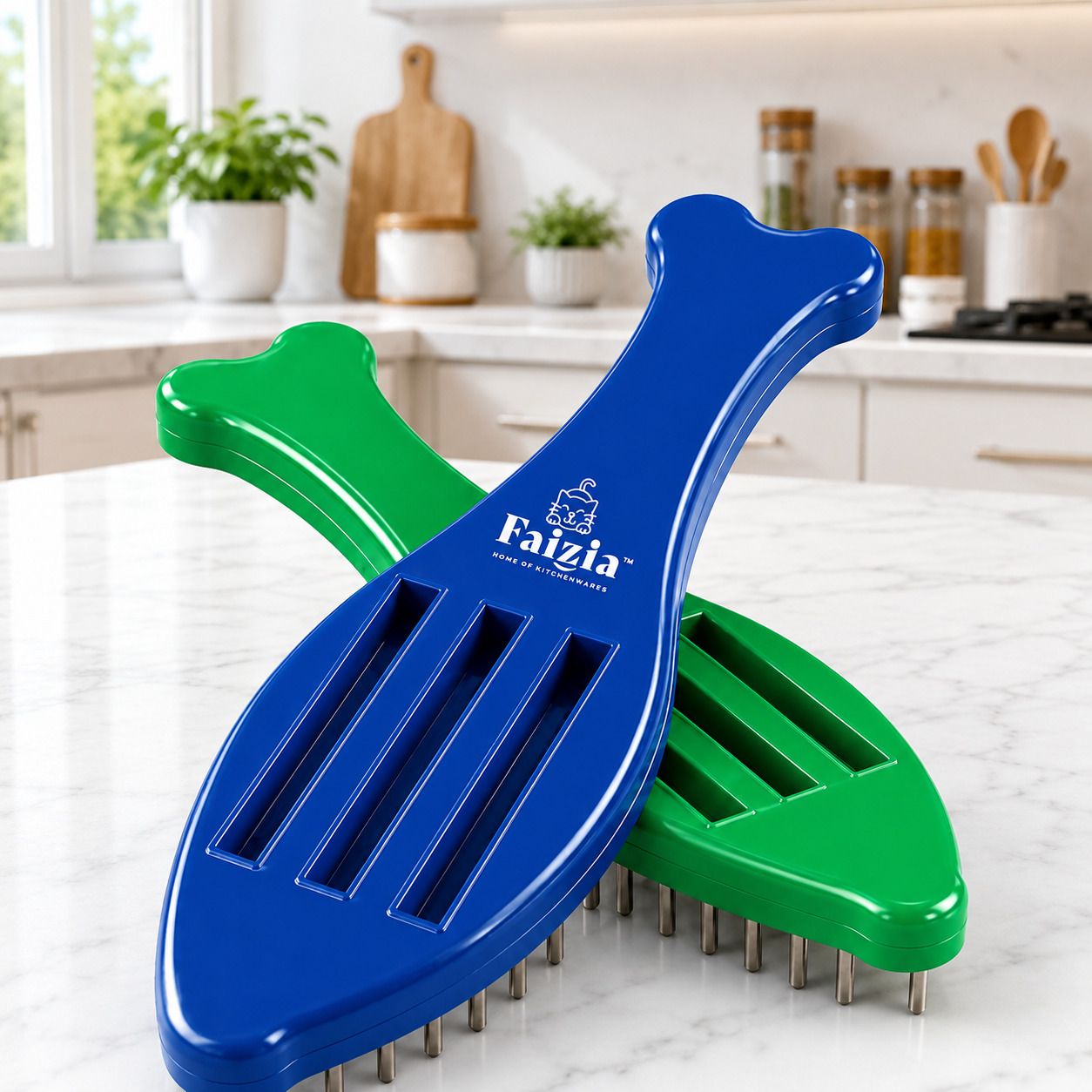 faizia Plastic Fish Scale Remover | Fish Scraper Cleaning Tool Multipurpose Fish Scaler-picture-32
