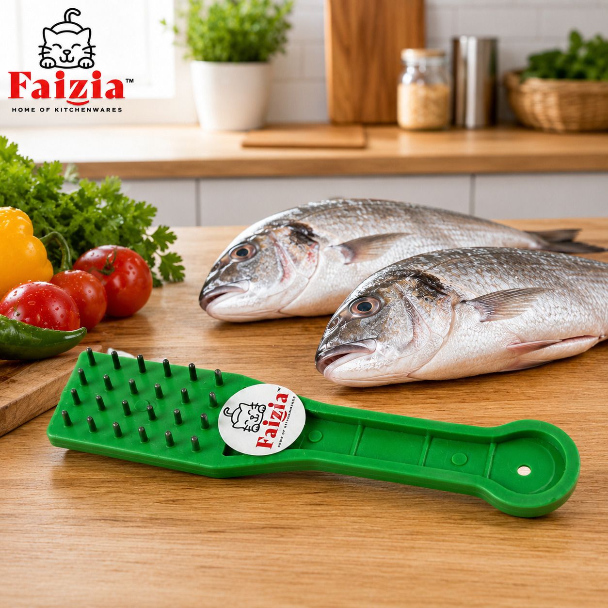 faizia Lightweight Fish Scale Cleaning Tool with Ergonomic Grip Handle Fish Scaler-picture-27