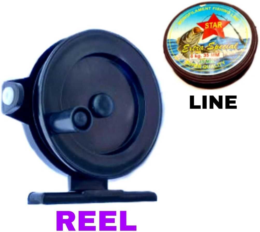 spile FLY best quility plastic fishing fly reel multicolor-picture-19
