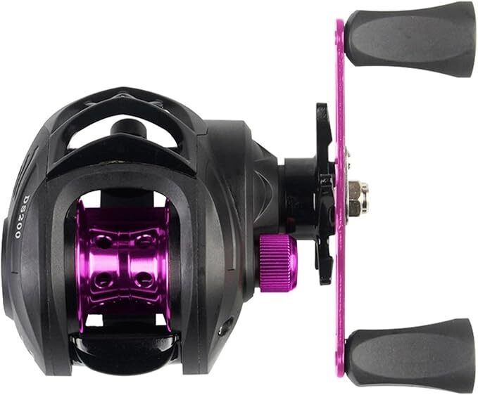 Baitcasting Fishing Reel 17+1BB 9 Gears Anti Corrosio Reels Right Hand 17+1BB