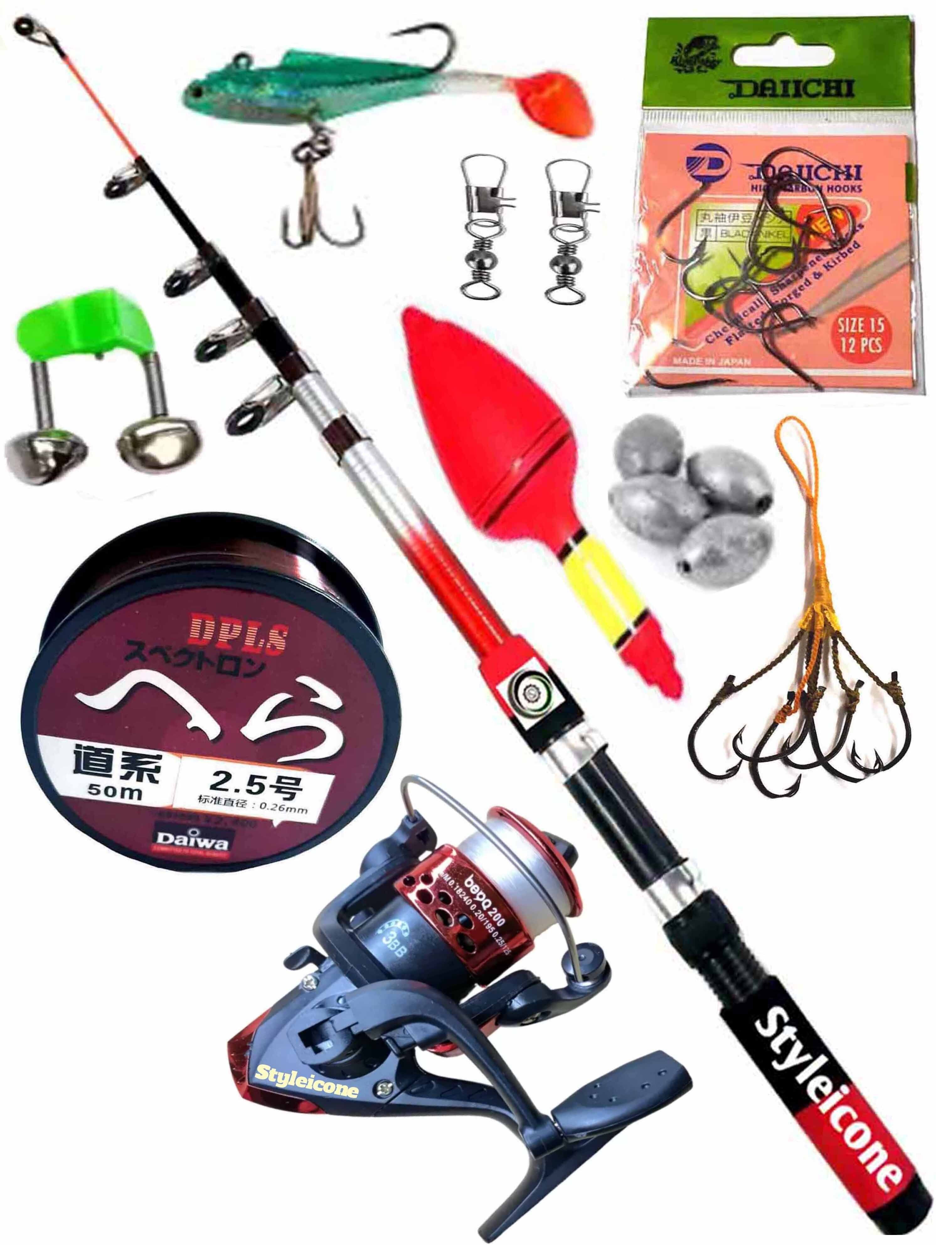 styleicone 7 ft Original Branded Fishing combo set Daichi 01 Multicolor Fishing Rod-picture-24