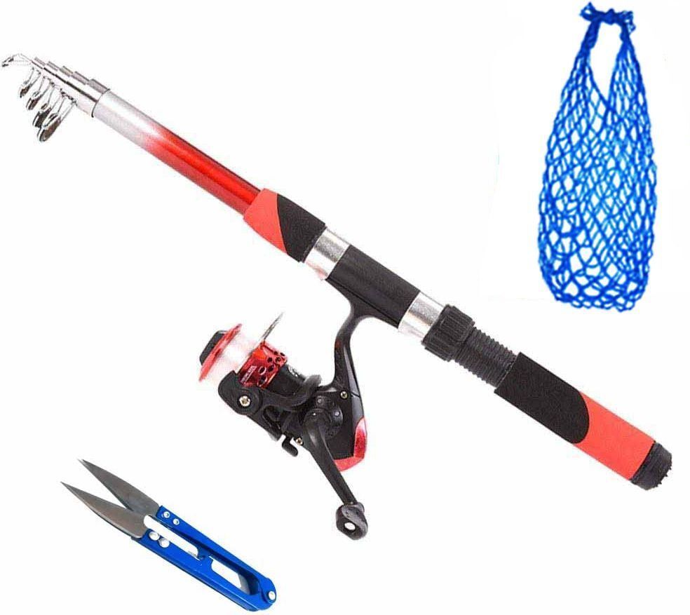 Best Quality Mini Telescopic Fishing Rod for Beginner (6FT) Multicolor Fishing Rod-image-33