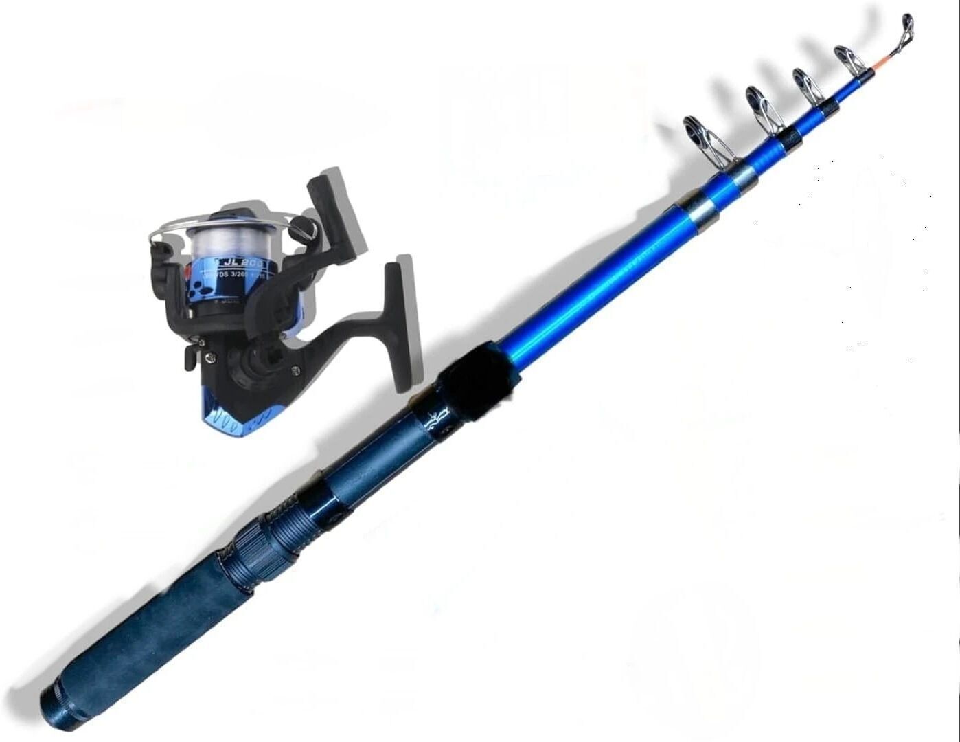 210 fishing set combo with reel bl-1 Blue, Black Fishing Rod-image-13