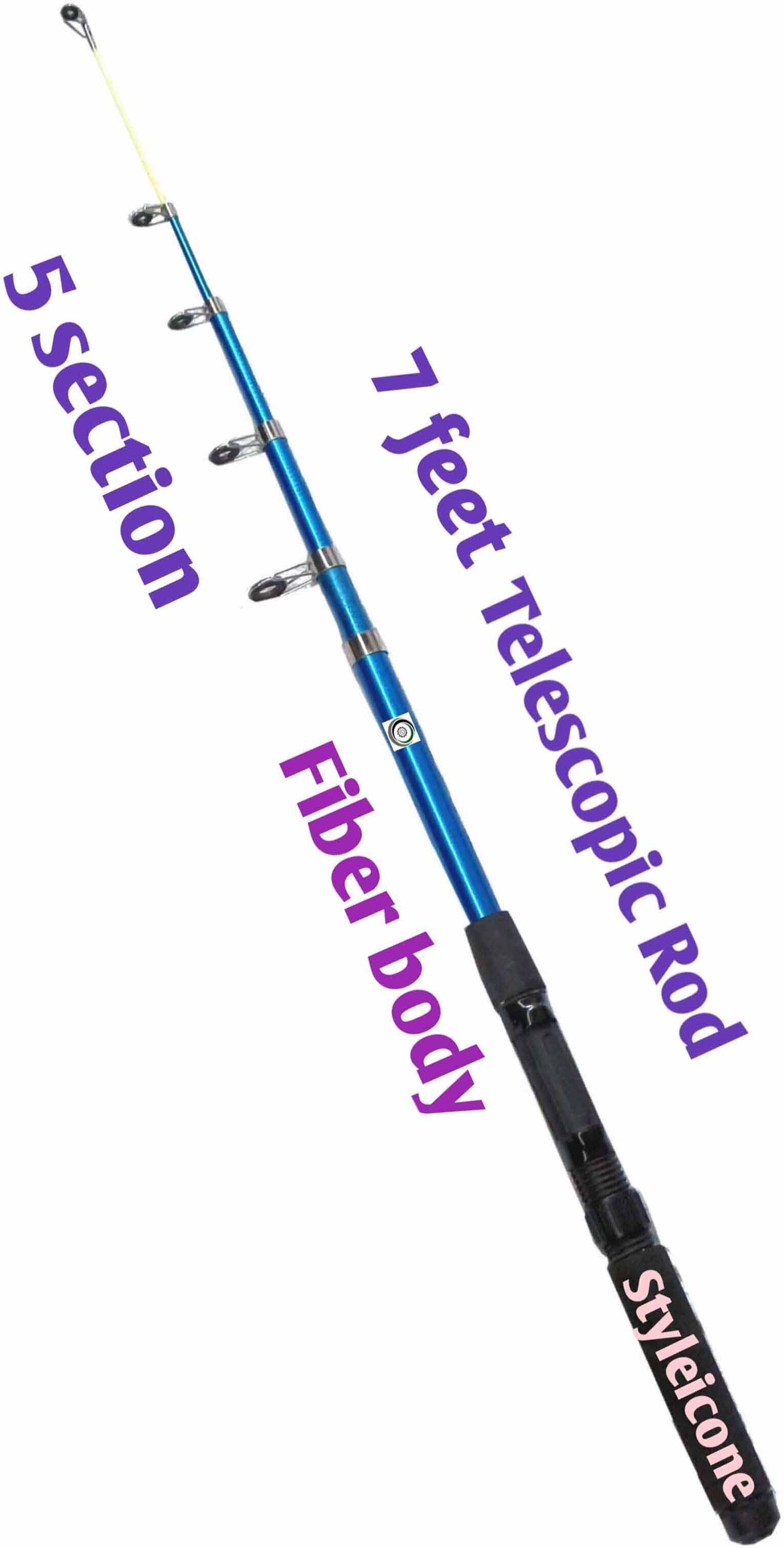 7 ft High Quality fishing rod BL-6 2.1 Blue Fishing Rod-image-4