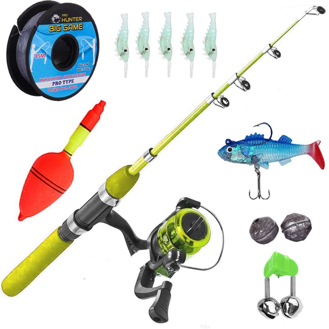 Ultimate Angler's Dream: 7Ft (210cm) Fishing Rod and Reel Combo Set for Every Catch! Multicolor Fishing Rod-image-28