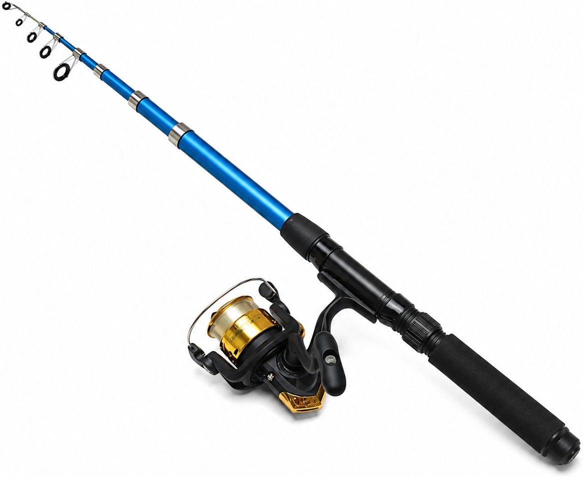 5 section Fishing rod 2.1 chennel Multicolor Fishing Rod-image-11
