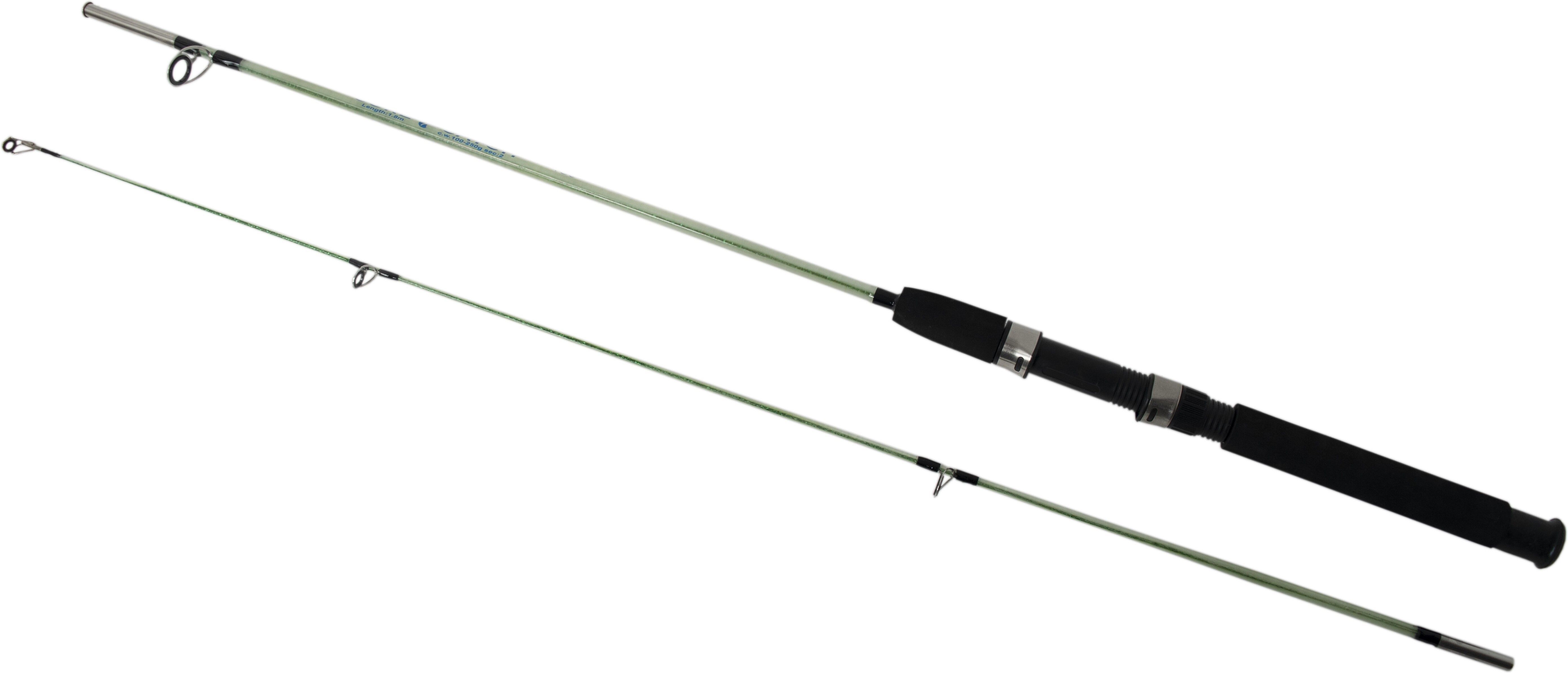 SolidStrike 6ft (180cm) Solid Fiberglass Fishing Rod – 2-Piece Heavy Duty SS-180-2P-GLS29 Multicolor Fishing Rod-image-6
