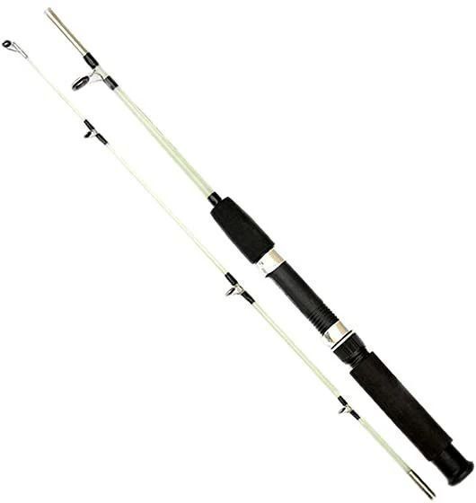 hookpro 2 part solid rod 1.5 meter 2 part 150 cm White Fishing Rod-picture-22