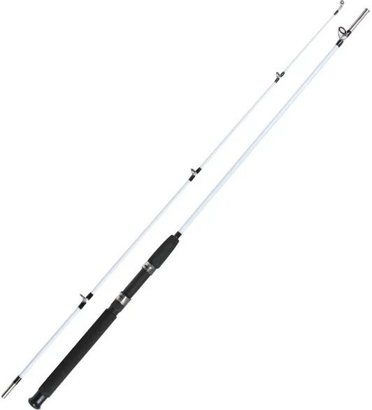 5 ft fishing rod solid section rod 2 part Crocodile 150 White Fishing Rod-image-44