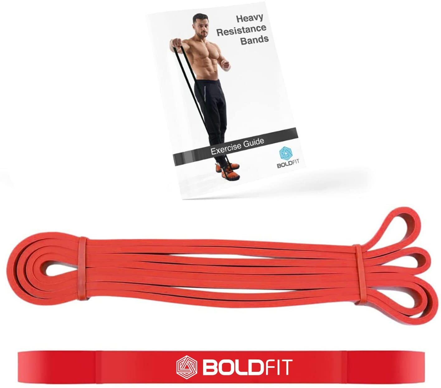 boldfit Heavy For Exercise & Stretching Tube For Men & Women Resistance Band-picture-12