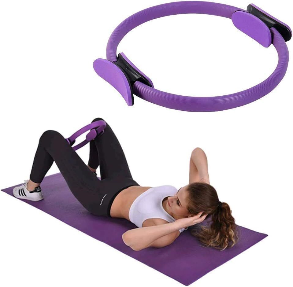 zlviya store Yoga Pilates Fitness Ring For Full Body Toning Thighs Pilates Ring-picture-13