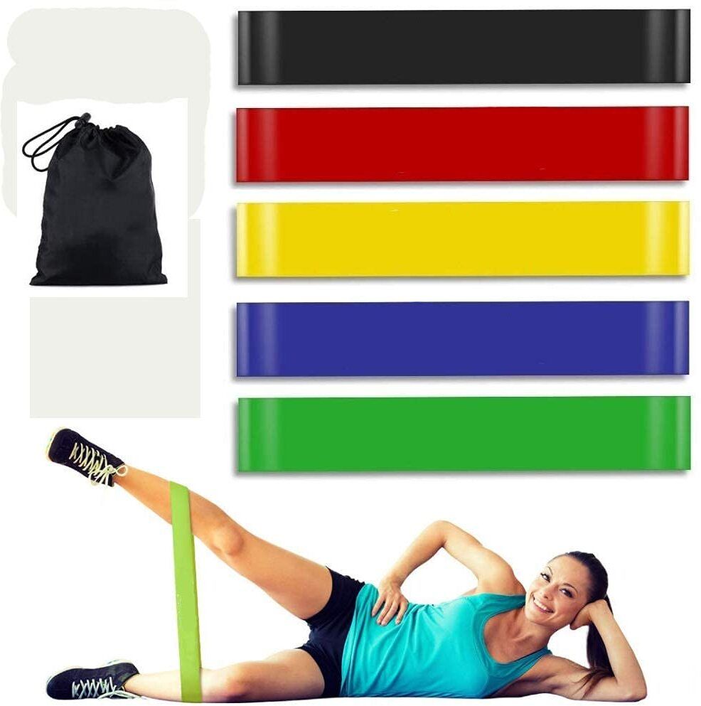 acuenergy Resistance Bands Mini Loop Set Hip Band Toning Exercise Band for Gym Theraband Fitness Band-picture-13