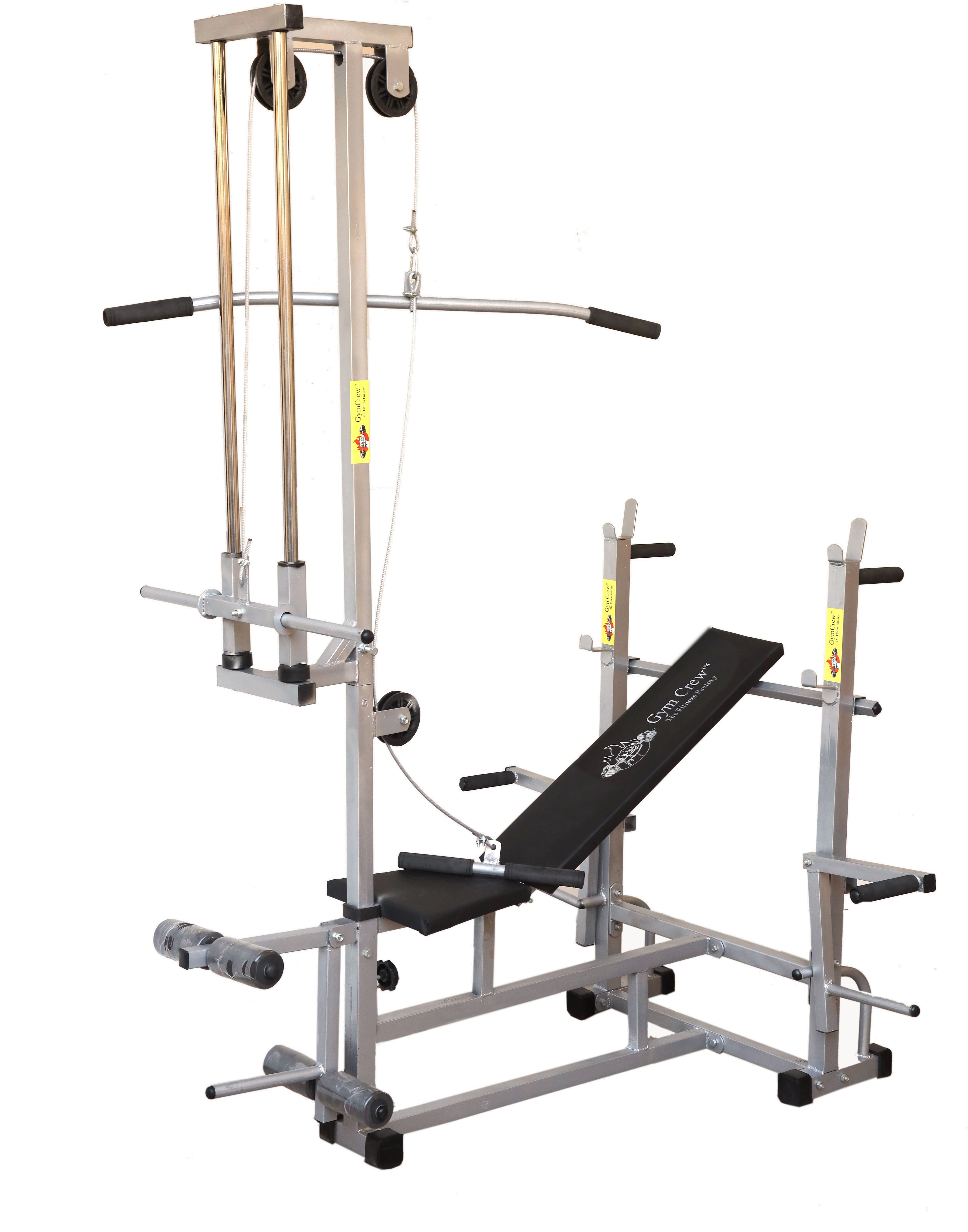 20 in 1 Double Support Silver Prin Multipurpose Fitness Bench-image-39