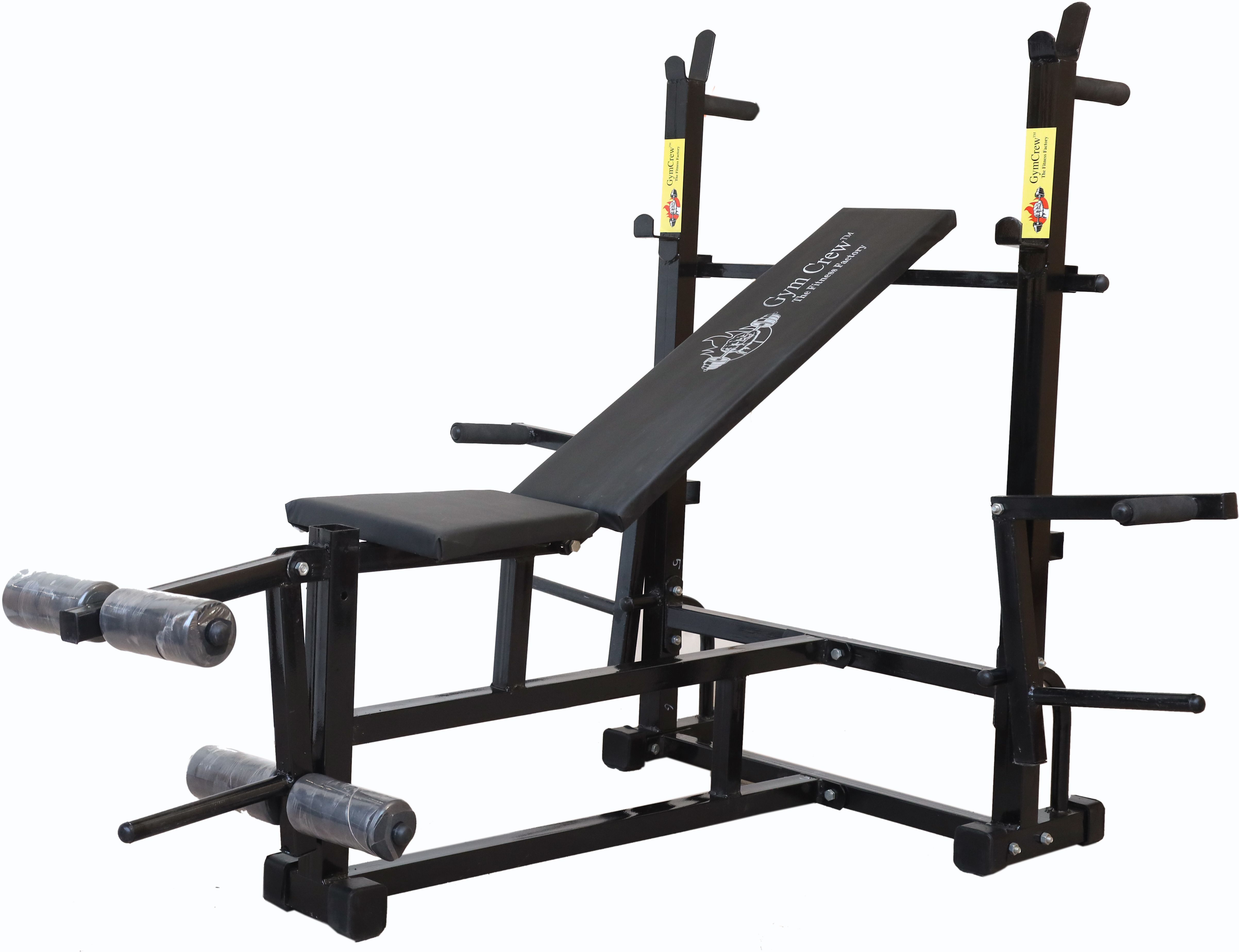 8 IN 1 DOUBLE SUPPORT BLACK Multipurpose Fitness Bench-image-27