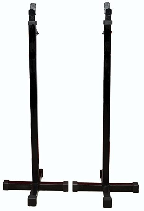 sbr sports Adjustable Heavy Duty Squat Stand, Barbell Stand for Home Gym Multipurpose Fitness Bench-picture-15