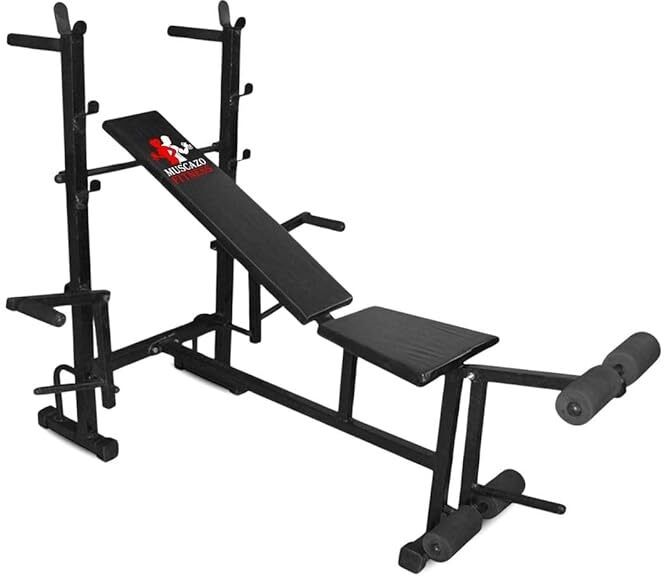 8 IN 1 BLACK Multipurpose Fitness Bench-image-20