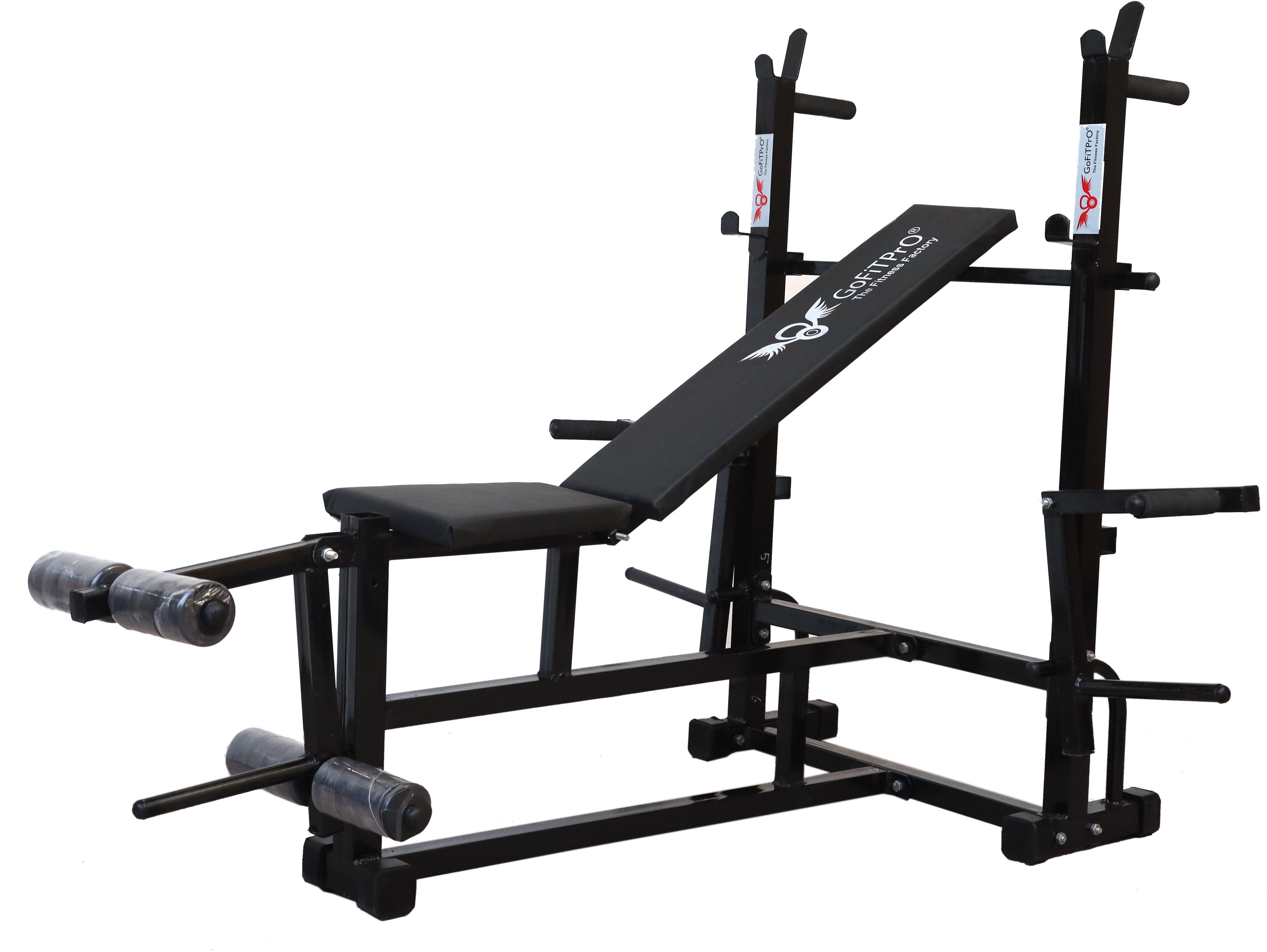 8/1 DOUBLE SUPPORT BLACK Multipurpose Fitness Bench